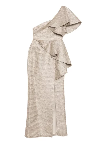 Rochie Saiid Kobeisy cu volane de costum