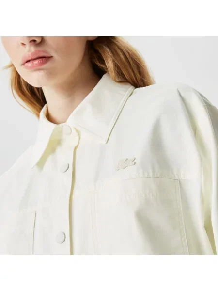 Lacoste куртка біла