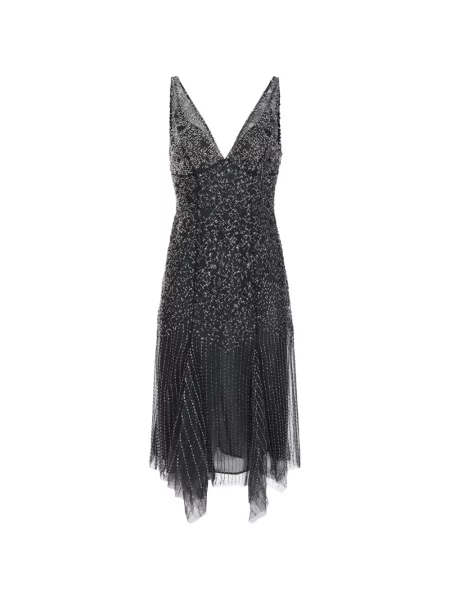 Rochie Elisabetta Franchi din tul negru