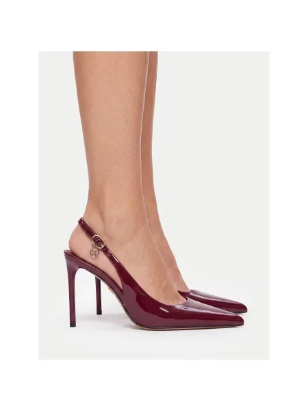 Pantofi cu subțire Nine West Vișiniu
