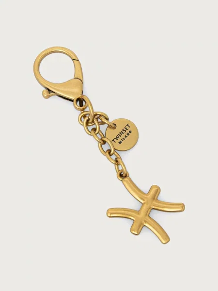 Twinset obesek za ključe kovinski Pisces