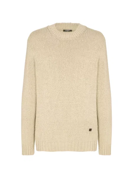 Pulover Balmain cu decolteu rotund
