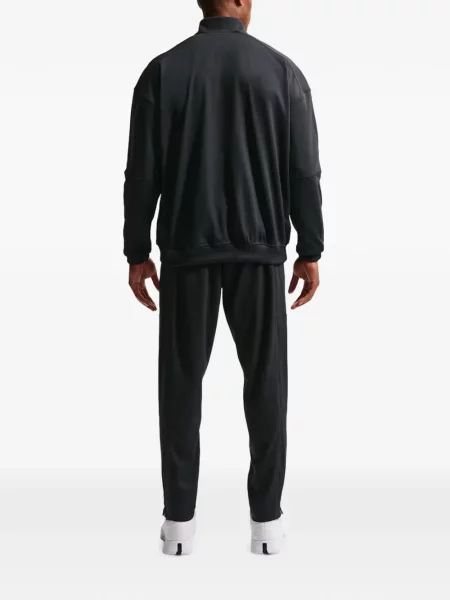Geacă Nike cu cordon alergare negru