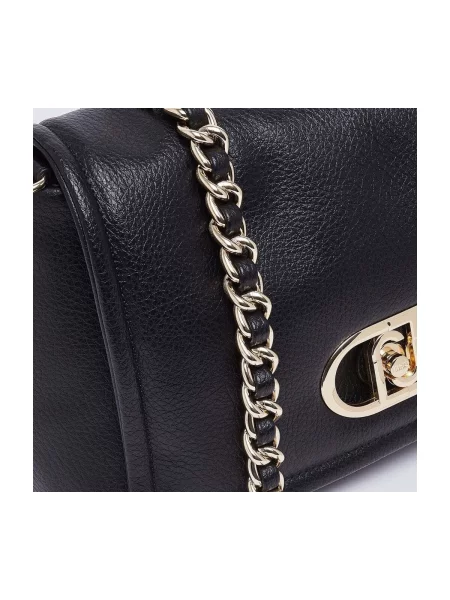 Crossbody kabelka Liu Jo z ekologickej kože čierna