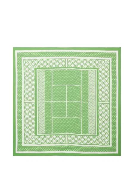 Fular Lacoste tenis verde