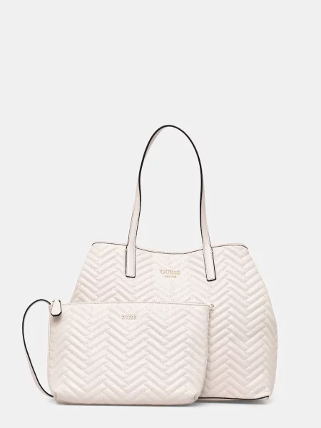 Чанта Guess VIKKY бежово