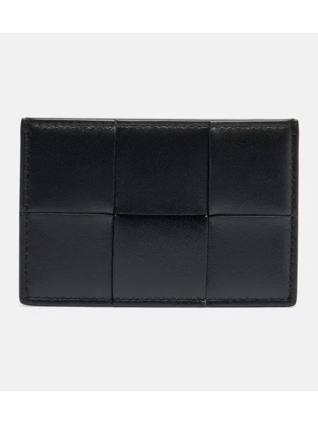 Portofel Bottega Veneta din piele negru