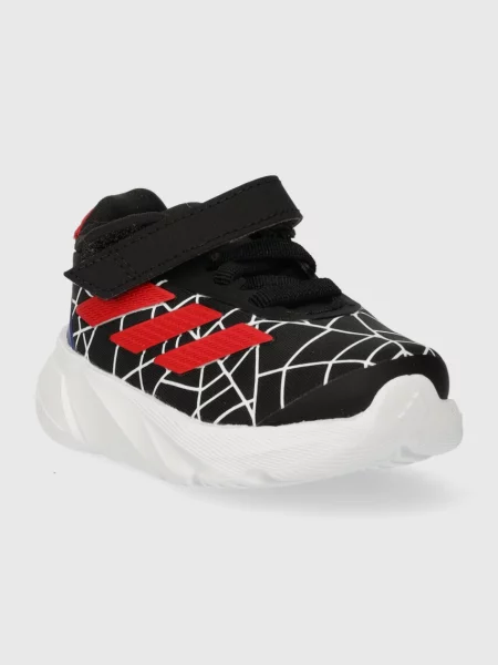 Otroške superge adidas DURAMO SPIDER-MAN EL I črna