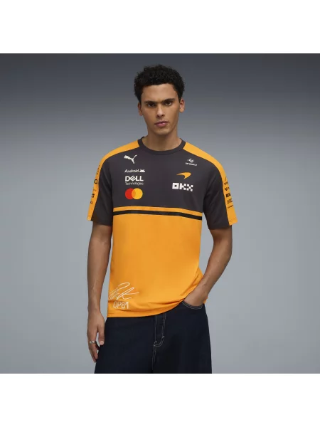Koszulka PUMA x McLAREN RACING Replica Piastri Akcesoria S pomarańczowy