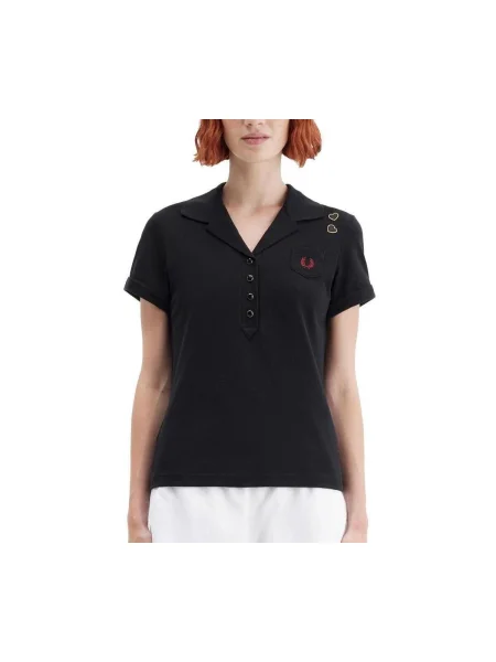 Tricou polo Fred Perry negru