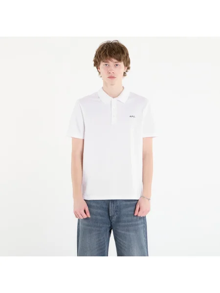 Tricou A.P.C. Standard Polo Shirt White S alb