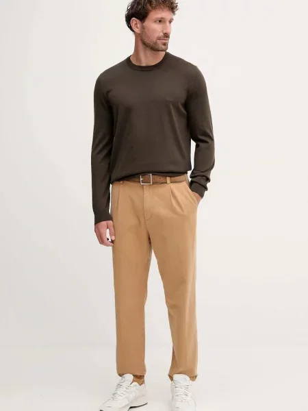 Шерстяной свитер Boss