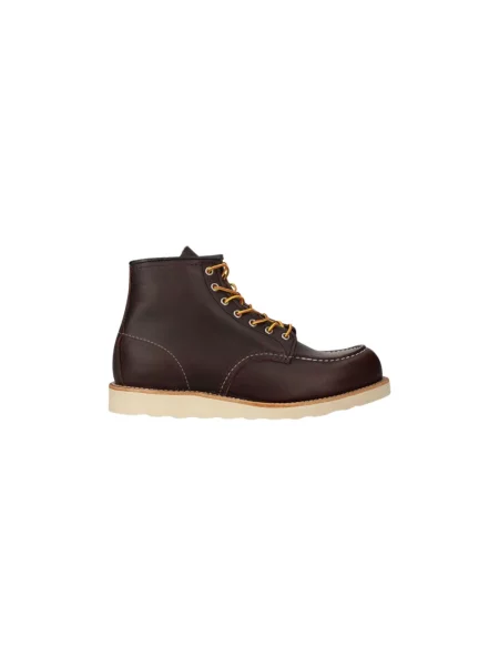 Red Wing buty skórzane Moc Toe brązowy czerwone