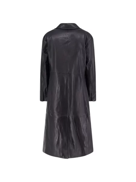Palton Arma din piele negru
