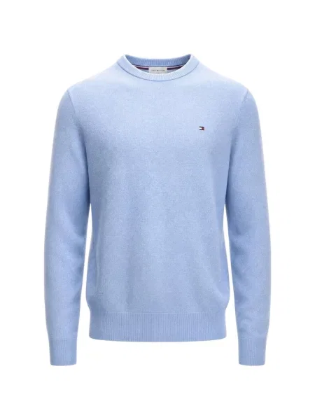Pulover Tommy Hilfiger din cașmir albastru