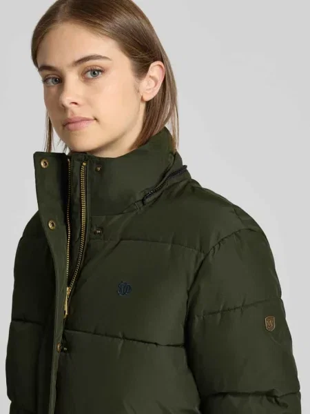 Kurtka w pikowanym wyglądzie krój regular fit Superdry oliwkowa