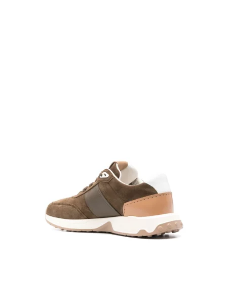Buty do biegania Tod's skórzane do biegania brązowe