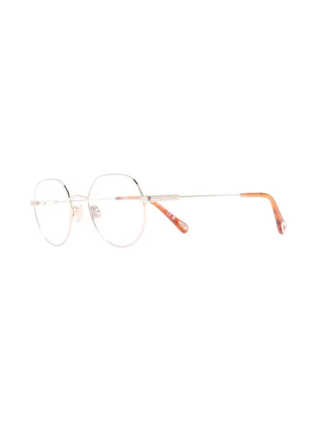 Saulės akiniai Chloé Eyewear auksinė