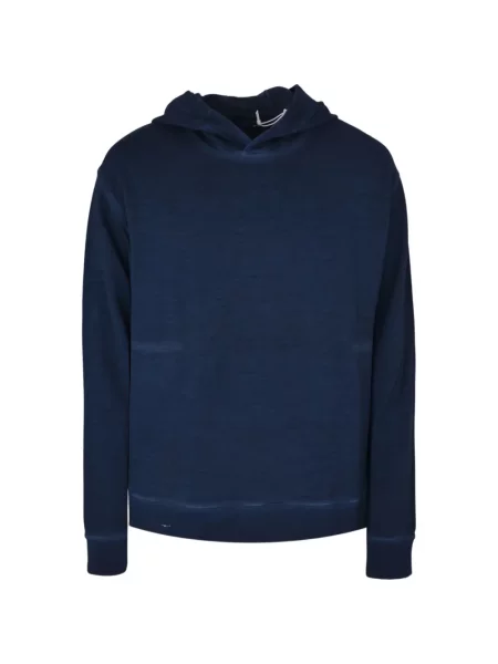 Bluza z kapturem 120% Lino niebieska