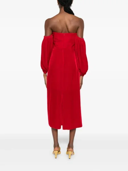 Rochie Forte_forte de costum roșu