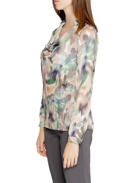 Wielobarwność bluzka Rinascimento szara