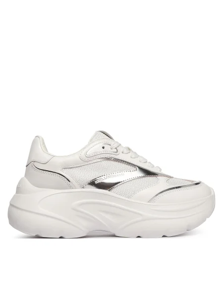 KARL LAGERFELD Sneakers Kontour Wedge alb