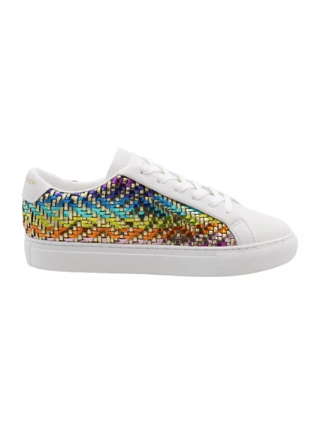 Sneakersy Kurt Geiger London skórzane białe
