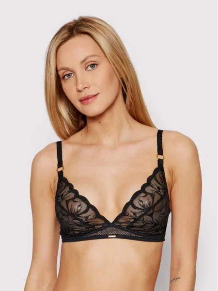 Chantelle Sutien Bralette Fleurs negru