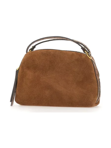 Torebka crossbody Gianni Chiarini skórzana brązowa