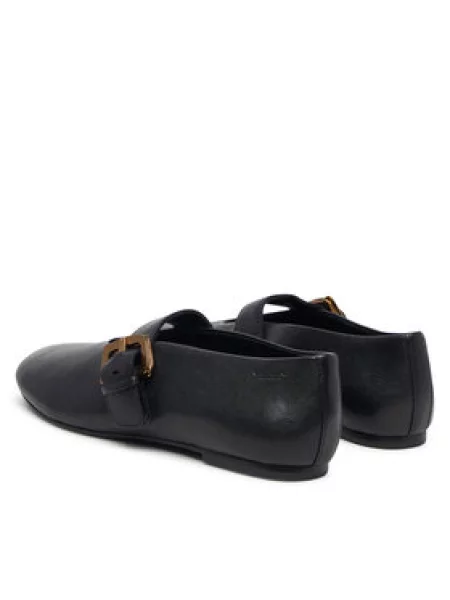 VAGABOND SHOEMAKERS Baleríny s ramienkom ALEYA' čierna