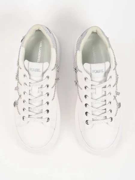Шкіряні кросівки Karl Lagerfeld ANAKAPRI білий