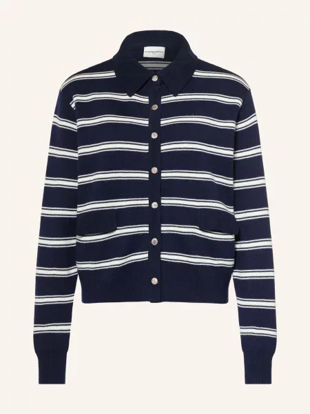 Claudie Pierlot Kardigan blau biały