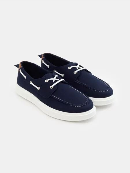 Sinsay Mokasyny granatowy