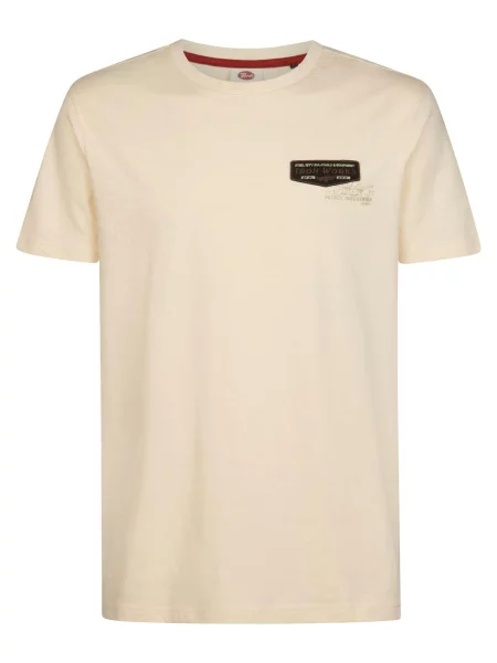 Petrol Industries Tricou deschis bej