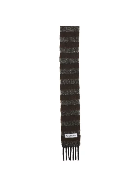 Szal Acne Studios szara