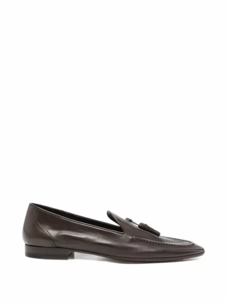 Pantofi loafer The Row maro