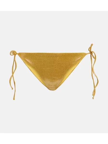 Bikini Jade Swim cu legături auriu