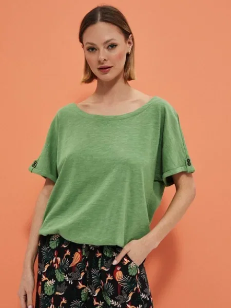 Tricou Moodo verde