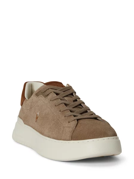 Sneakerși Polo Ralph Lauren maro