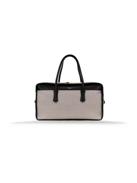 Torebka Dolce And Gabbana skórzana beżowa