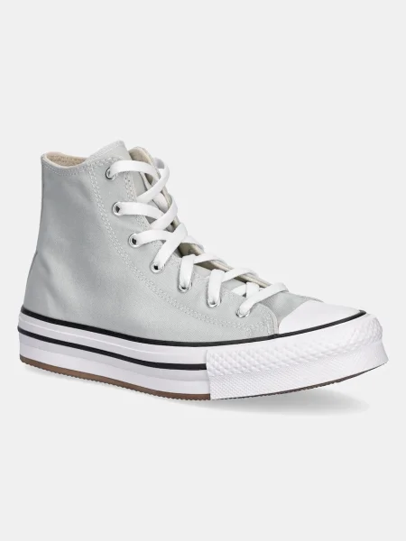 Converse Detské tenisky CHUCK TAYLOR ALL STAR EVA LIFT sivá