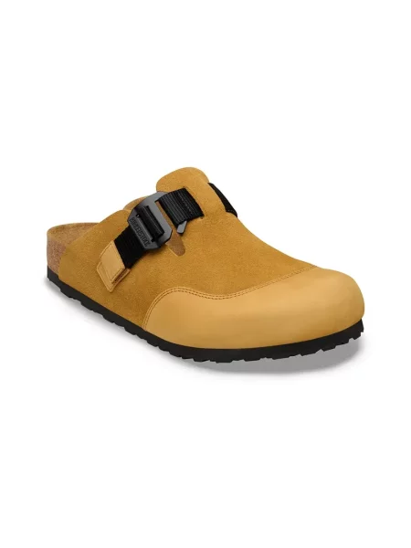 Klapki Birkenstock brązowe
