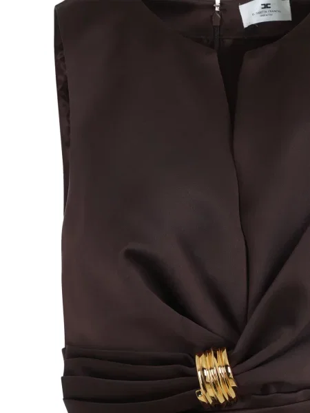 Rochie Elisabetta Franchi de costum maro