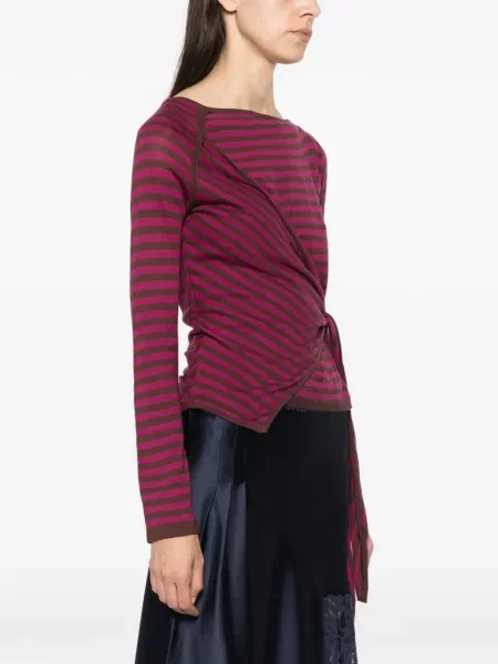 Lung tricou Damson Madder violet