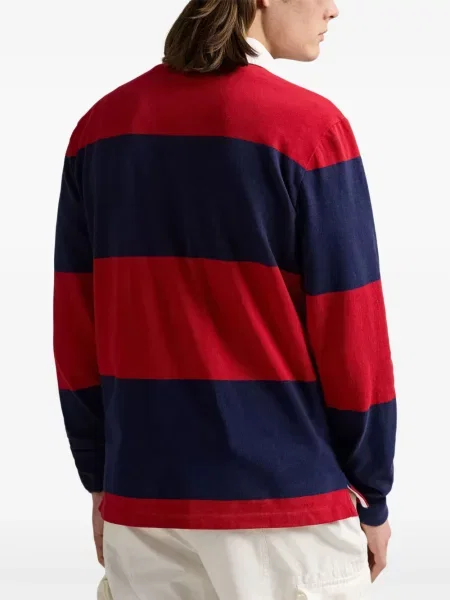 Pletene sportske kratke hlače Polo Ralph Lauren s printom bijela