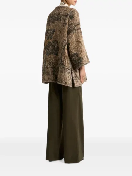 Bouclé geacă Etro cu model floral