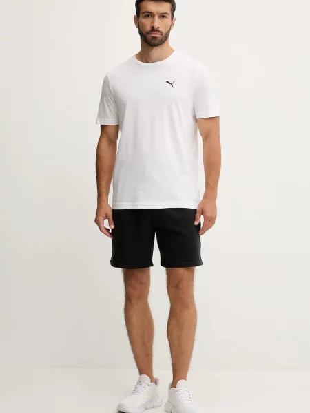 Tričko Puma Essential Logo biela