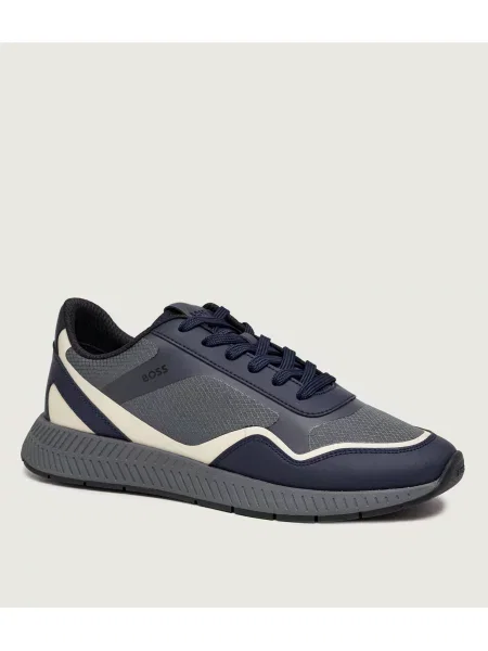 BOSS BLACK Sneakers Titanium_Runn_rsth negru