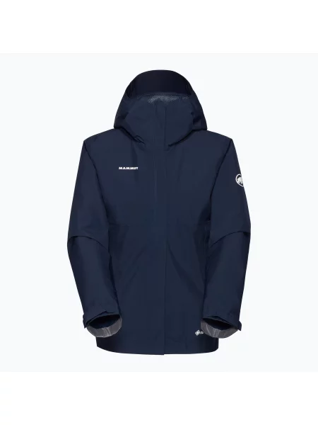 Kurtka przeciwdeszczowa Mammut Treeline Light HS Hooded marine granatowa