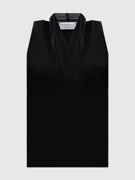 Топ Brunello Cucinelli черный